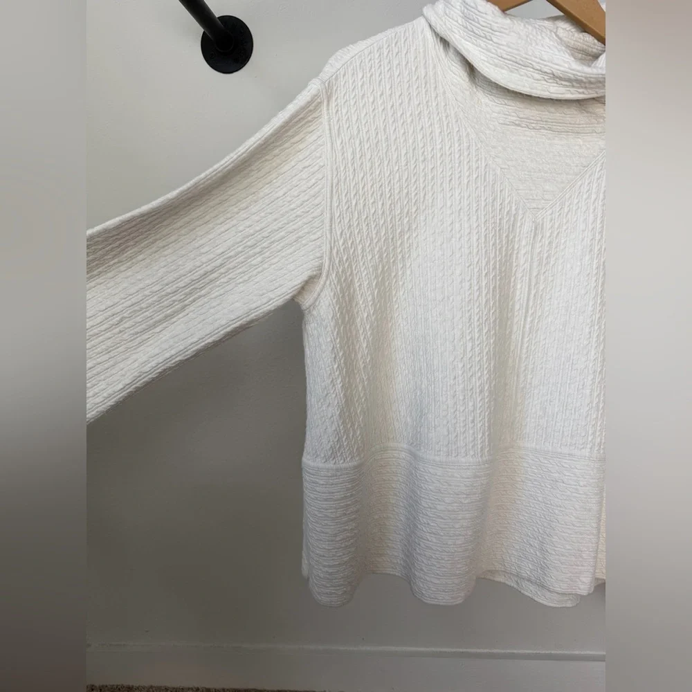 Lululemon Women's Retreat Yourself Ivory Cowl Neck Pullover - Picture 3 of 8